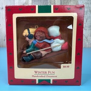 Hallmark Keepsake Ornament Winter Fun Handcrafted Ornament
